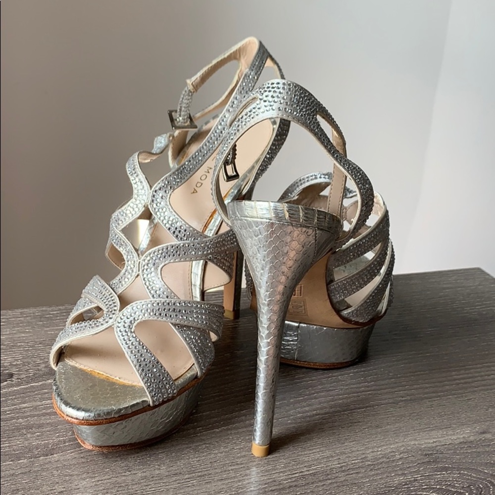 Jeweled hells by Pelle Moda.